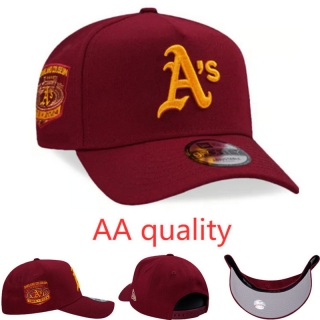 Oakland Athletics MLB 9FORTY Curved Adjustable Hats 129100