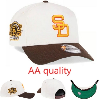San Diego Padres MLB 9FORTY Curved Adjustable Hats 129106