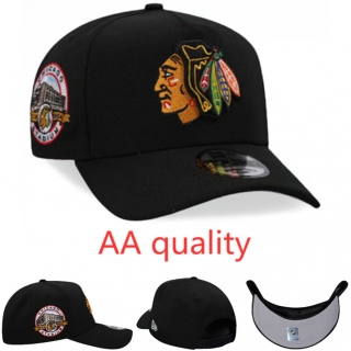 Chicago Blackhawks NHL 9FORTY Curved Adjustable Hats 129113