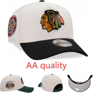 Chicago Blackhawks NHL 9FORTY Curved Adjustable Hats 129115