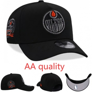 Edmonton Oilers NHL 9FORTY Curved Adjustable Hats 129119