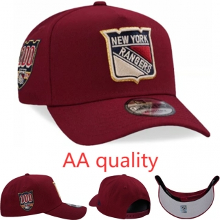 New York Rangers NHL 9FORTY Curved Adjustable Hats 129129