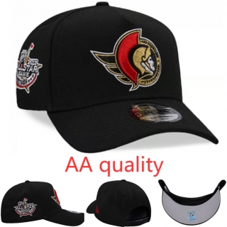 Ottawa Senators NHL 9FORTY Curved Adjustable Hats 129133