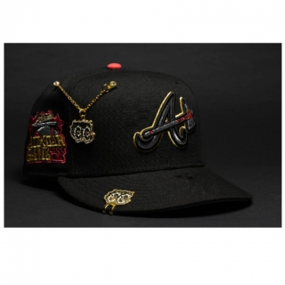 Atlanta Braves MLB 9FORTY Curved Adjustable Hats 129156