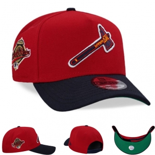 Atlanta Braves MLB 9FORTY Curved Adjustable Hats 129157