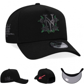 New York Mets MLB 9FORTY Curved Adjustable Hats 129166
