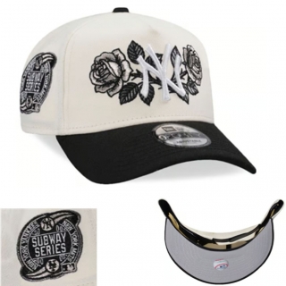 New York Yankees MLB 9FORTY Curved Adjustable Hats 129167