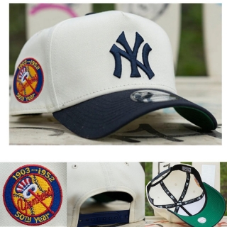 New York Yankees MLB 9FORTY Curved Adjustable Hats 129172