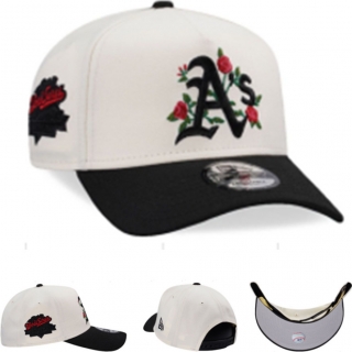 Oakland Athletics MLB 9FORTY Curved Adjustable Hats 129179