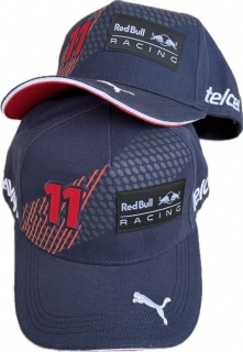 Red Bull Puma Curved Adjustable Hats 129213