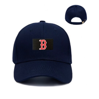 Boston Red Sox MLB Curved Strapback Hats 129362