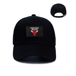 Chicago Bulls NBA Curved Strapback Hats 129387