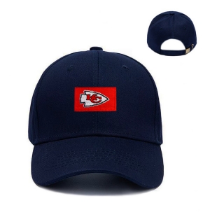 Kansas City Chiefs NFL Curved Strapback Hats 129465