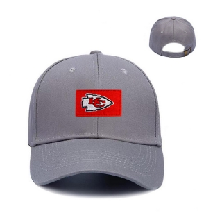 Kansas City Chiefs NFL Curved Strapback Hats 129468