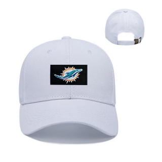 Miami Dolphins NFL Curved Strapback Hats 129501