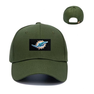Miami Dolphins NFL Curved Strapback Hats 129503
