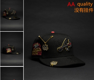 Atlanta Braves MLB 9FORTY Curved Adjustable Hats Accessories Not Included 129602