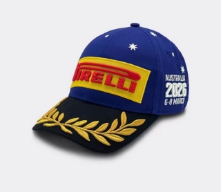 Pirelli Curved Adjustable Hats 128887