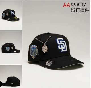 San Diego Padres MLB 9FORTY Curved Adjustable Hats Accessories Not Included 130175