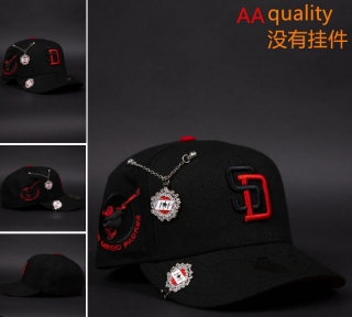 San Diego Padres MLB 9FORTY Curved Adjustable Hats Accessories Not Included 130177