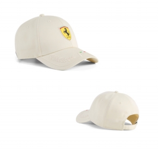 Ferrari Curved Adjustable Hats 130237