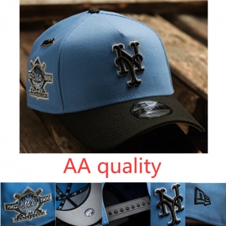 New York Mets MLB 9FORTY Curved Adjustable Hats 130297