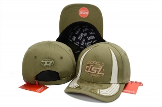 DIESEL Pure Cotton High Quality Curved Adjustable Hats 130327