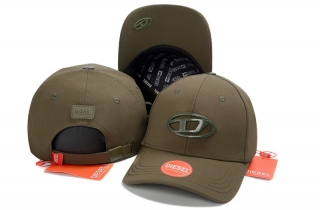 DIESEL Pure Cotton High Quality Curved Adjustable Hats 130334