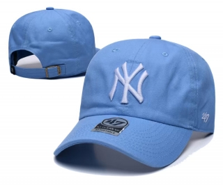 New York Yankees MLB Curved 47Brand Adjustable Hats 130347