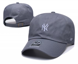 New York Yankees MLB Curved 47Brand Adjustable Hats 130349