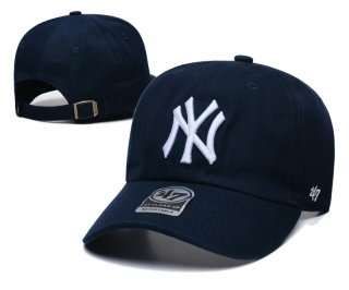 New York Yankees MLB Curved 47Brand Adjustable Hats 130357