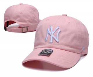 New York Yankees MLB Curved 47Brand Adjustable Hats 130358