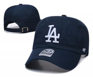 Los Angeles Dodgers MLB 47Brand Curved Adjustable Hats 130501