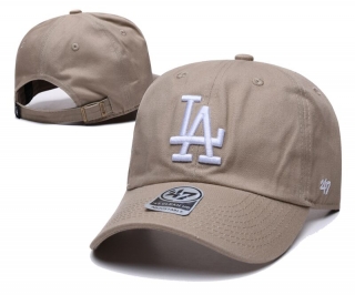 Los Angeles Dodgers MLB 47Brand Curved Adjustable Hats 130506