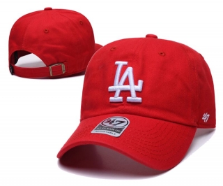 Los Angeles Dodgers MLB 47Brand Curved Adjustable Hats 130512
