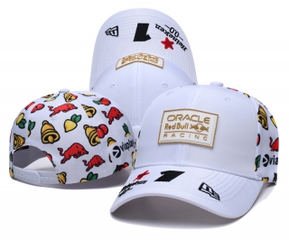 Red Bull Curved Snapback Hats 130563