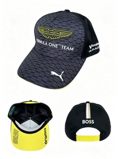 Aston Martin Formula One Team Curved Adjustable Hats 130601