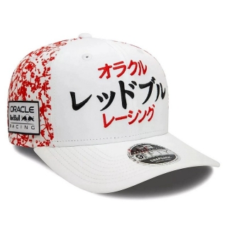New Era Red Bull Racing F1 9Fifty Japan GP Team Curved Snapback Hats 119702