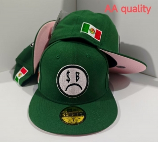 New Era x Junior H Sad Boyz and Mexico Flag MLB 59FIFTY Fitted Hats 130743