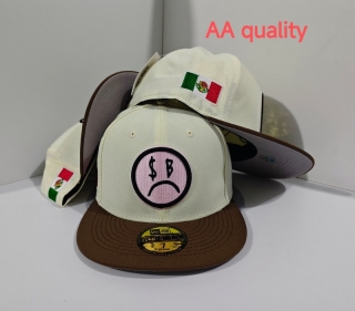 New Era x Junior H Sad Boyz and Mexico Flag MLB 59FIFTY Fitted Hats 130745