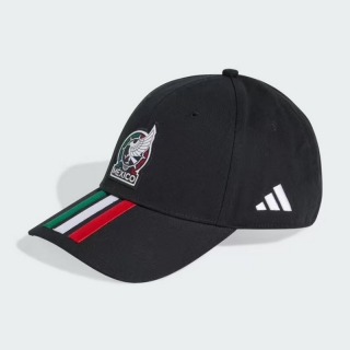 Adidas Mexico 26 Baseball With 3 Stripes Curved Adjustable Hats 130772
