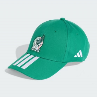 Adidas Mexico 26 Baseball With 3 Stripes Curved Adjustable Hats 130774
