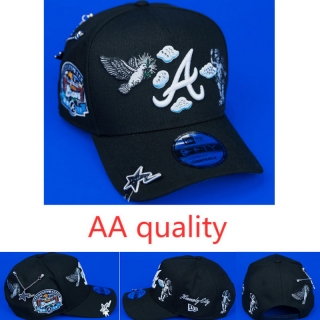 Atlanta Braves MLB 9FORTY Curved Adjustable Hats 129174