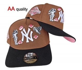 New York Yankees MLB 9FORTY Curved Adjustable Hats 130908