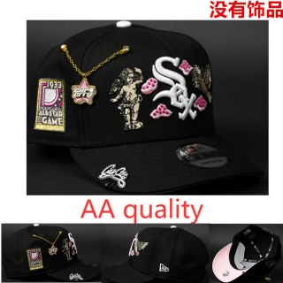 Chicago White Sox MLB 9FORTY Curved Adjustable Hats  Accessories Not Included 131041