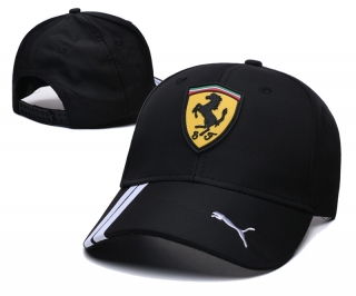 Ferrari Curved Adjustable Hats 131174