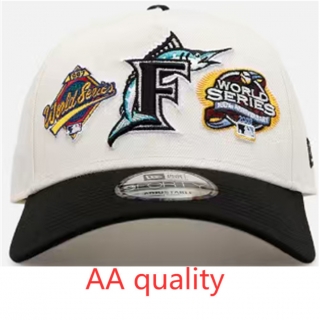 Miami Marlins MLB 9FORTY Curved Adjustable Hats 131241