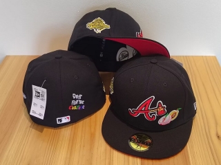 Atlanta Braves MLB 59FIFTY Fitted Hats 131254