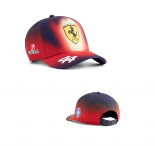 Ferrari Curved Adjustable Hats 131269