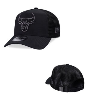 Chicago Bulls NBA 9FORTY Curved Mesh Adjustable Hats 131322
